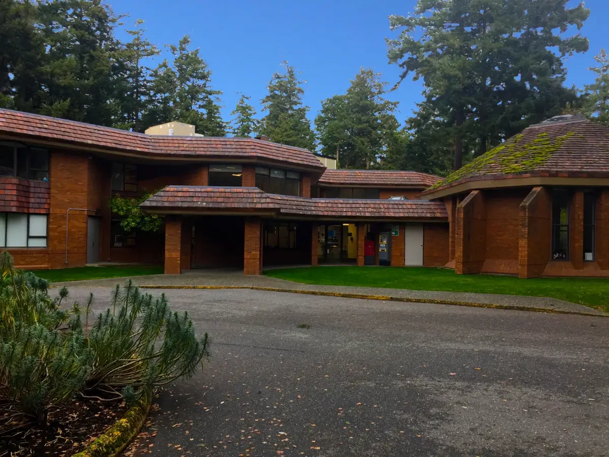 The Ocean-Climate Building at the Queenswood Campus.